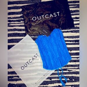 Outcast Portia corset top, size smalll 
New with tags